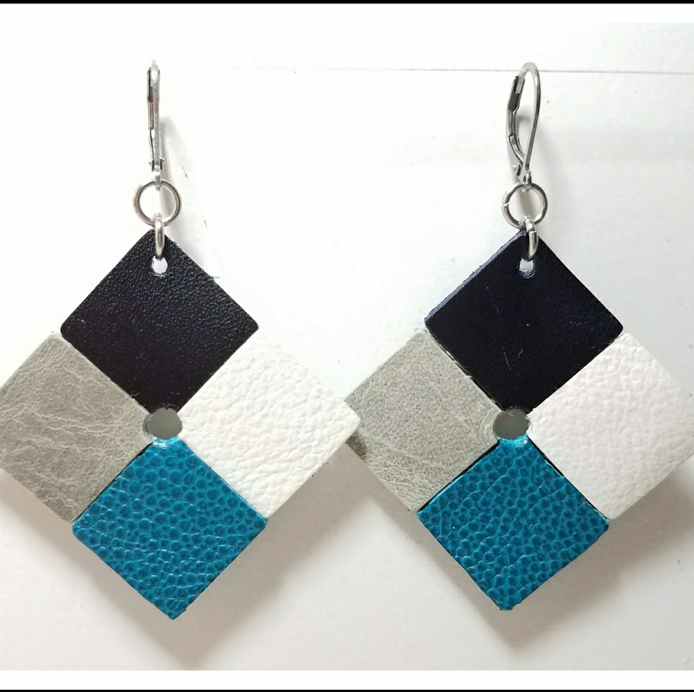 Handmade Leather Earrings
